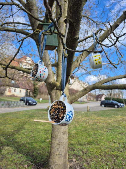 Futterstelle herstellen